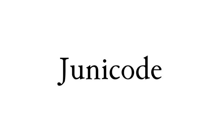 Junicode Font Family Free Download