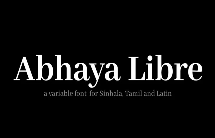Abhaya Libre Font Family Free Download