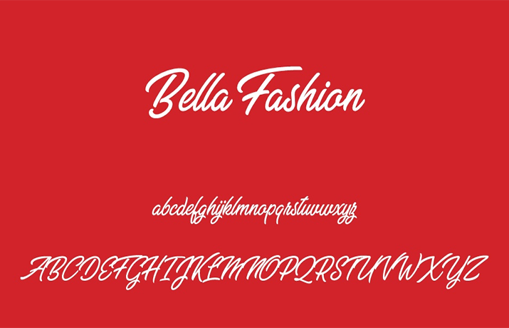 Bella Fashion Font Free Download