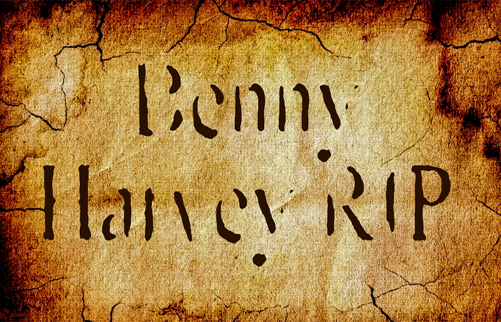 Benny Harvey RIP Font Free Download