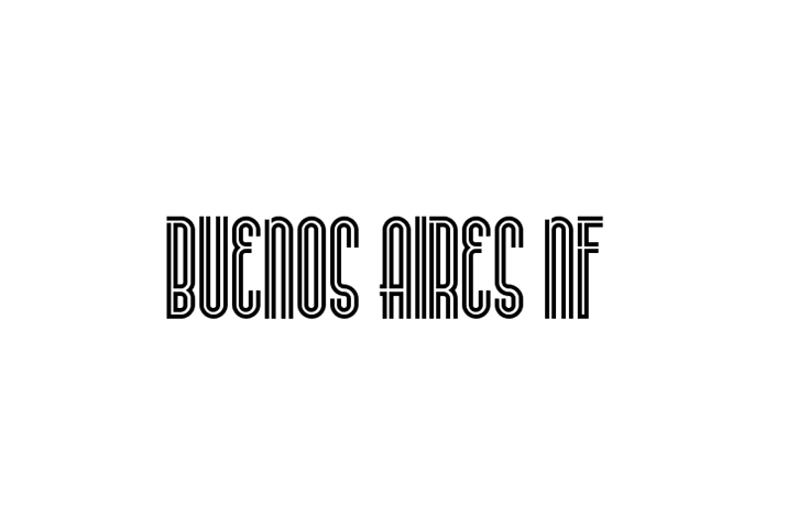 Buenos Aires NF Font Free Download