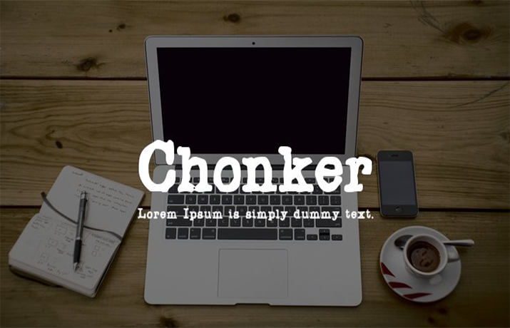 Chonker Font Free Download