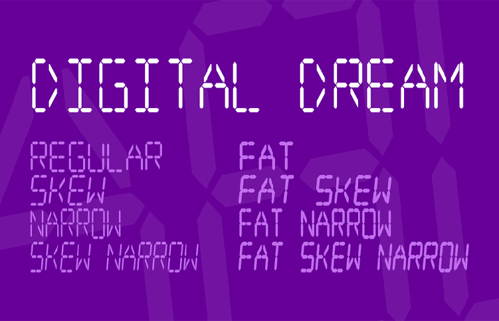 Digital Dream Font Free Download