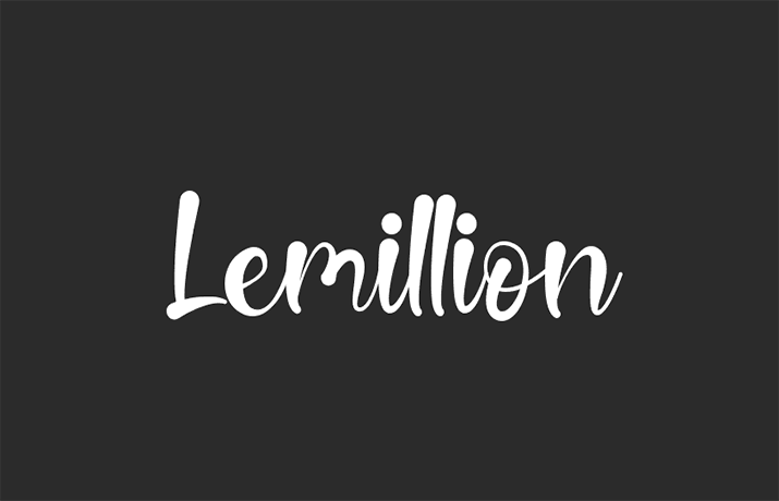 Lemillion Font Family Free Download