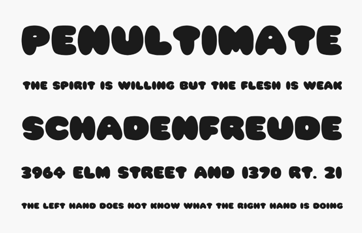 Pleasantly Plump Font Family Download