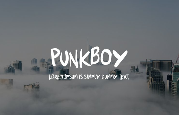 Punkboy Font Family Free Download