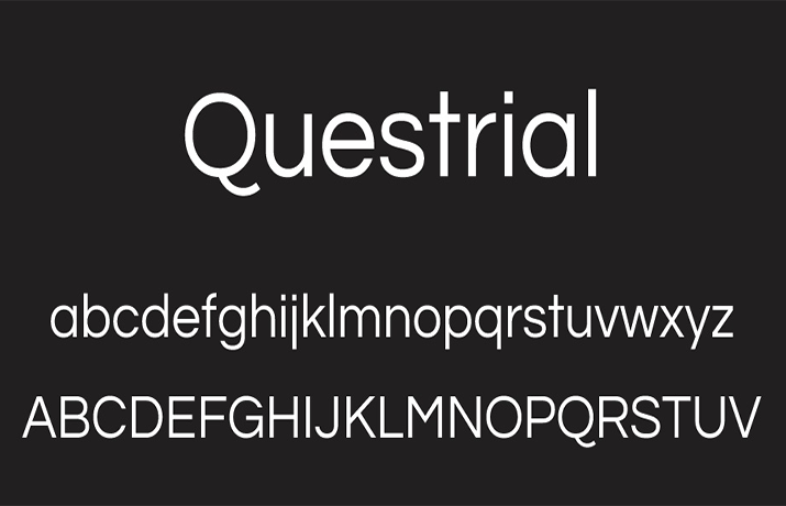 Questrial Font Family Free Download