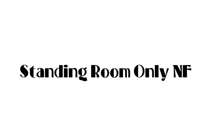 Standing Room Only NF Font Family Free Download