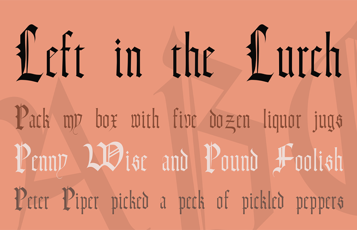 Textura Font Family Download