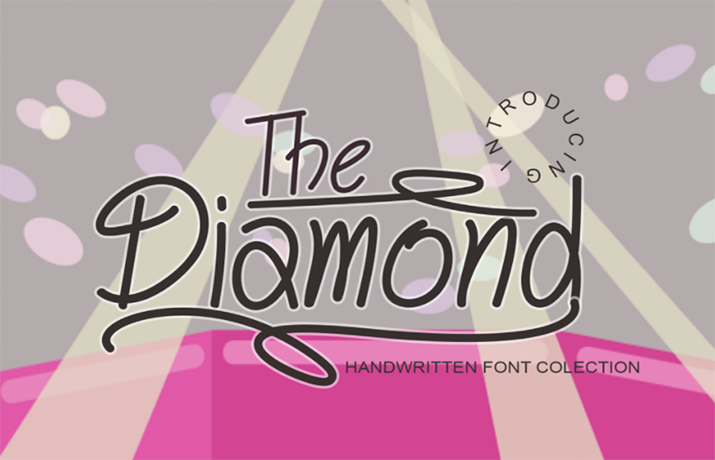 The Diamond Font Free Download