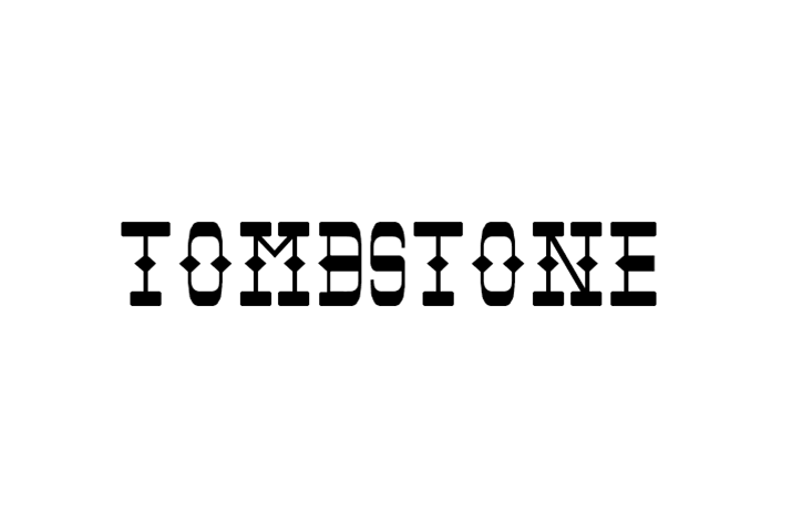 Tombstone Font Free Download