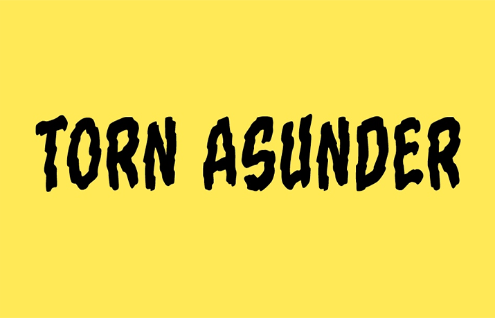 Torn Asunder BB Font Family Free Download