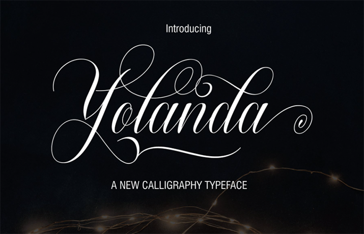 Yolanda Script Font Family Free Download