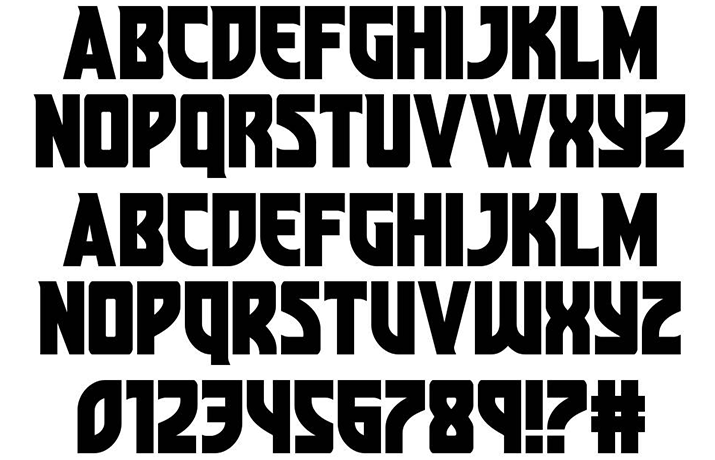 Shang-Chi Font Family Download