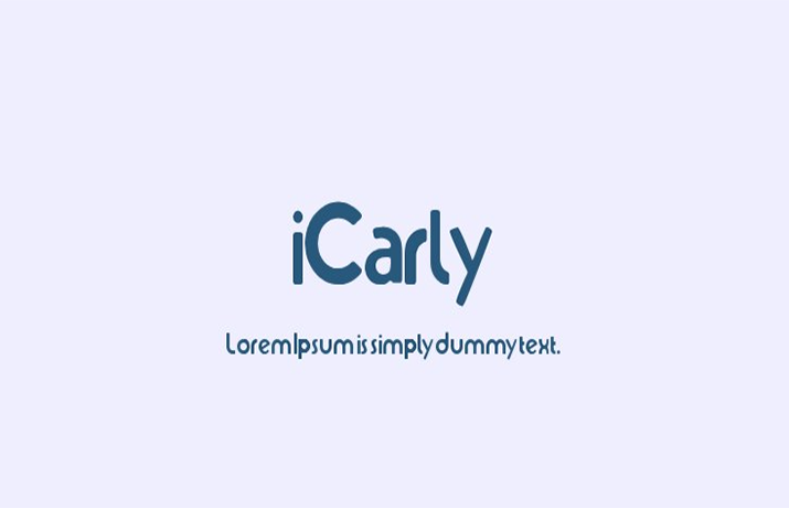 iCarly Font Free Download