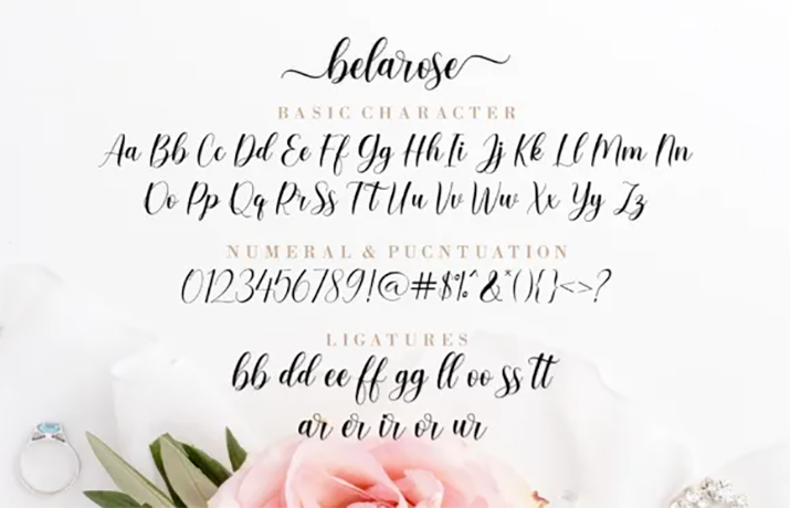 Belarose Font Free Download