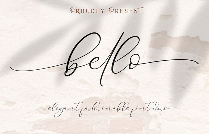 Bello Font Family Free Download