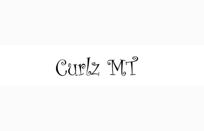 Curlz MT Font Family Free Download