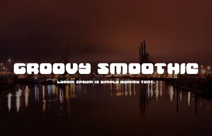 Groovy Smoothie Font Free Download