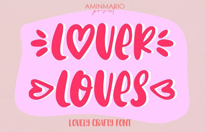 Lover Loves Font Family Free Download