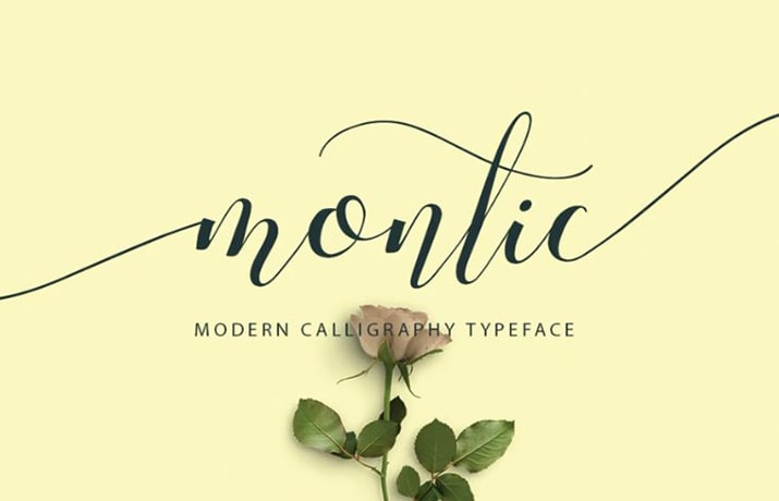 Montic Script Font Free Download