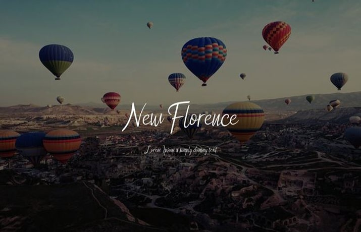 New Florence Font Family Free Download