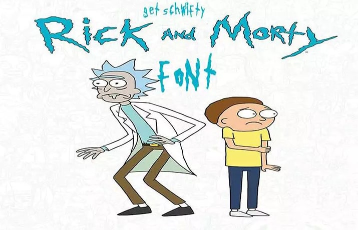 Rick and Morty Font Free Download