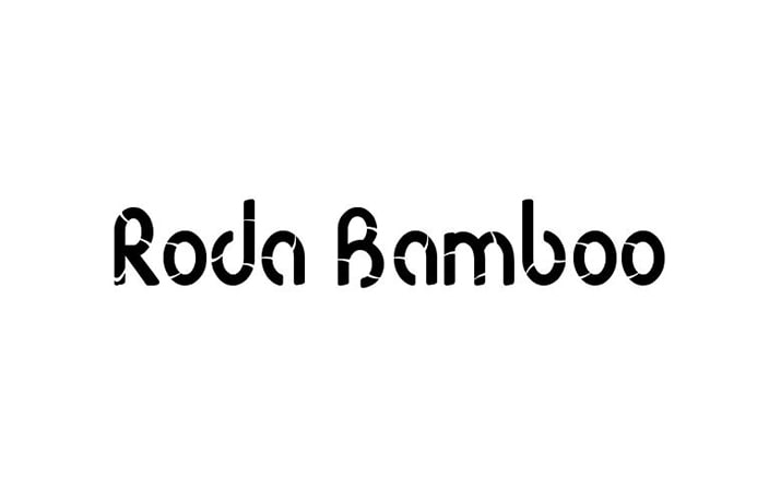 Roda Bamboo Font Family Free Download