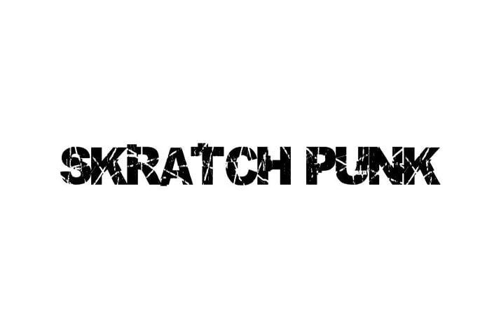 Skratch Punk Font Family Free Download