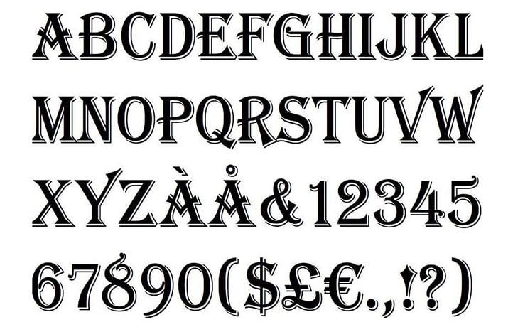 Algerian Font Family Download