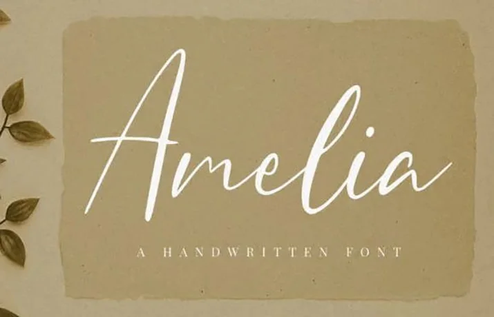 Amelia Font Family Free Download