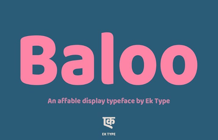 Baloo Font Free Download