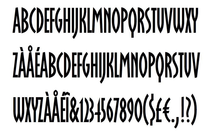 Black Panther Font Family Download