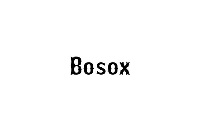 Bosox Font Free Download
