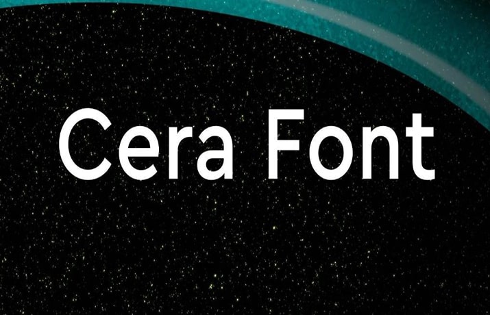 Cera Font Family Free Download