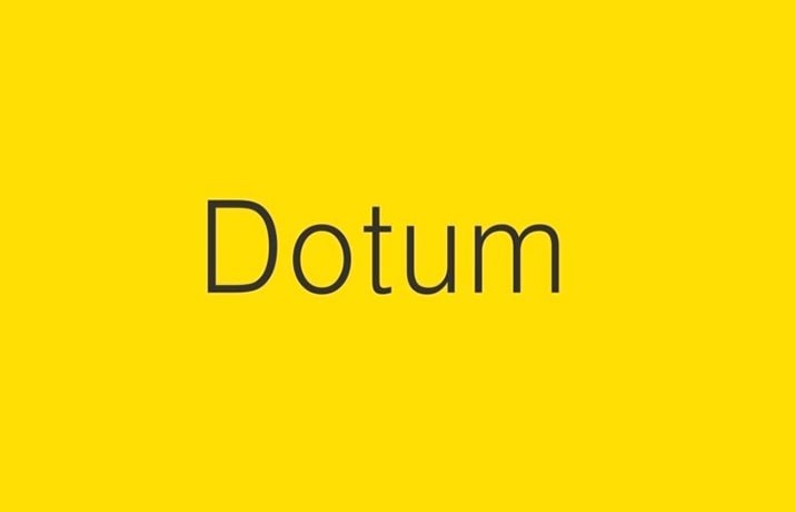 Dotum Font Family Free Download