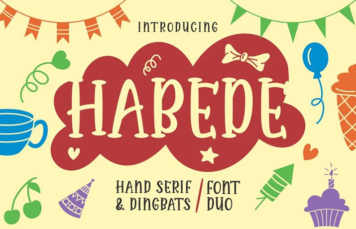 Habede Extra Doodle Font Free Download