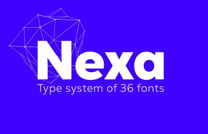 Nexa Font Family Free Download
