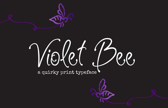 Violet Bee Font Family Free Download