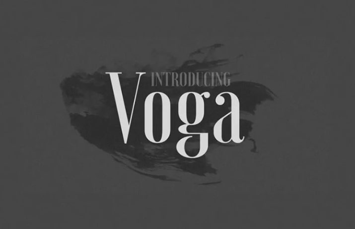Voga Font Family Free Download