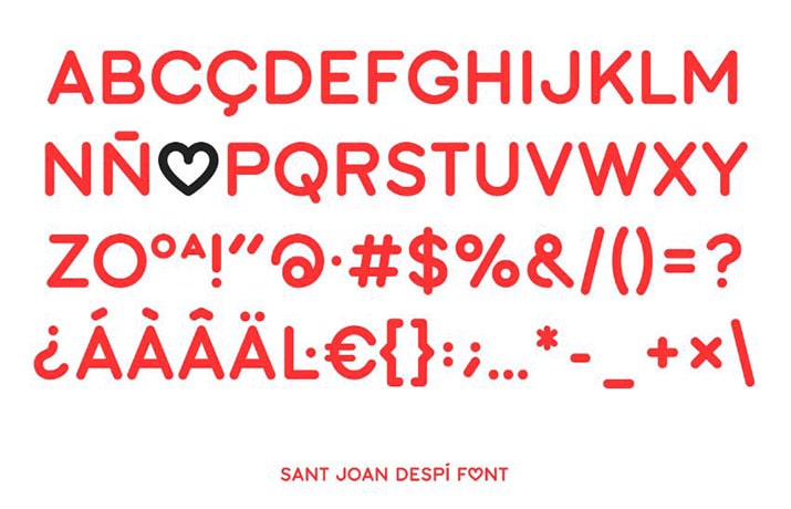 Sant Joan Despi Font Family Download