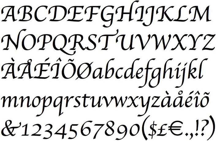 Apple Chancery Font Family Download