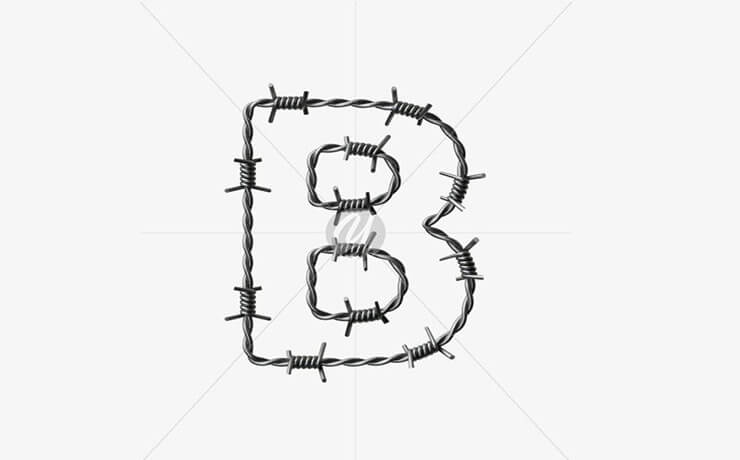 Barbed Wire Font Free Download