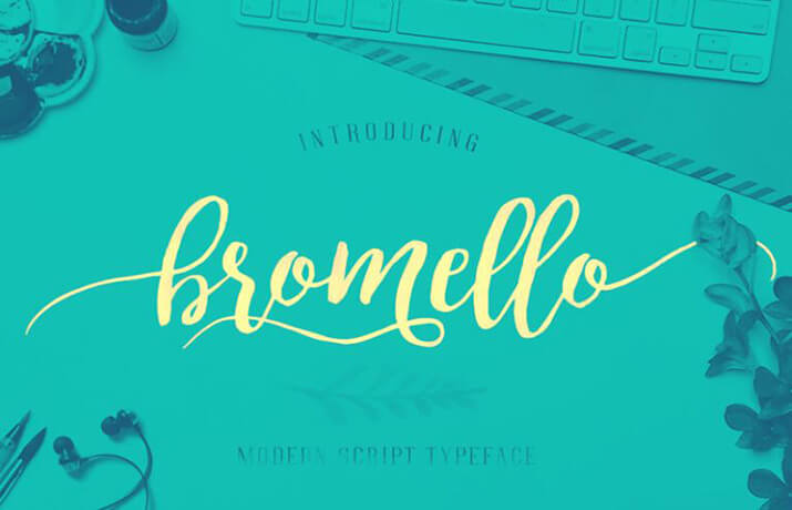 Bromello Font Free Download