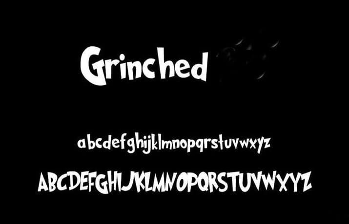 Grinched Font Free Download