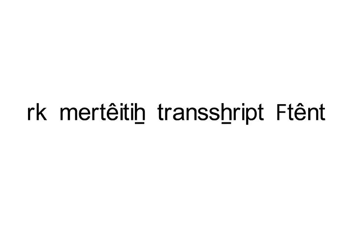 Rk Meroitic Transscript Font Family Free Download