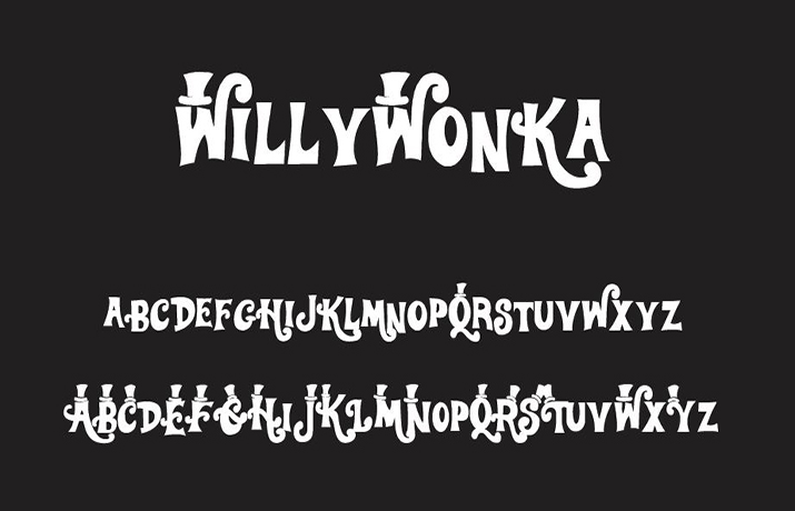 Willy Wonka Font Free Download