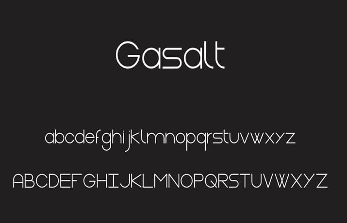 Gasalt Font Free Download