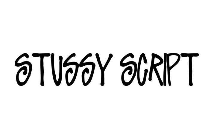 Stussy Font Family Free Download