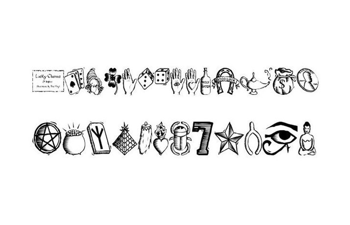 Lucky Charms Font Free Download - [by Jess Latham] 